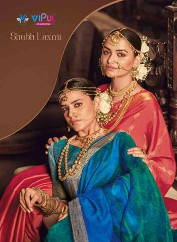 Shubh Laxmi By Vipul Weaving Wedding Saree Collection